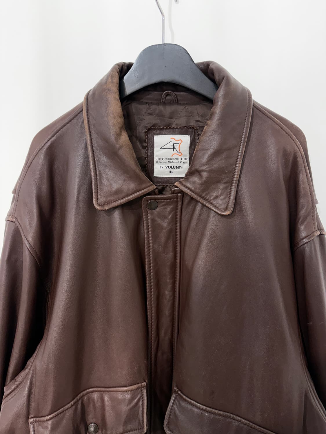 VOLUNT sheep skin leather jacket 상품이미지3