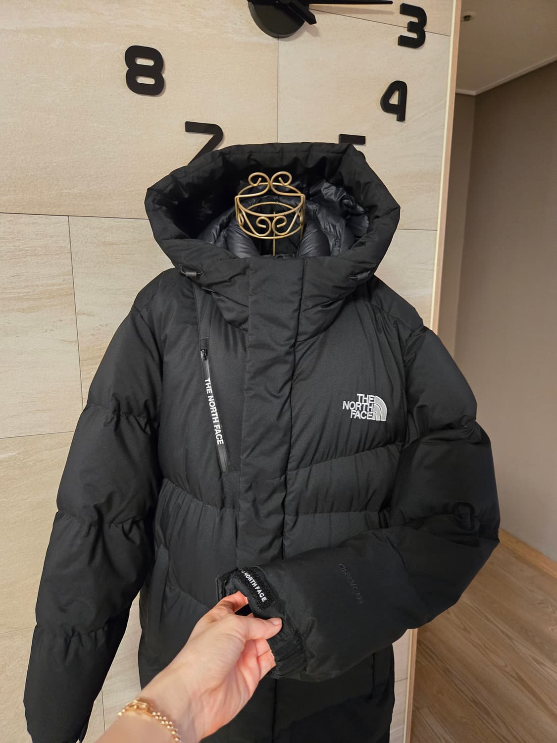 [XL/105] 노스페이스 드라이벤트 남성 구스 롱패딩 상품이미지3