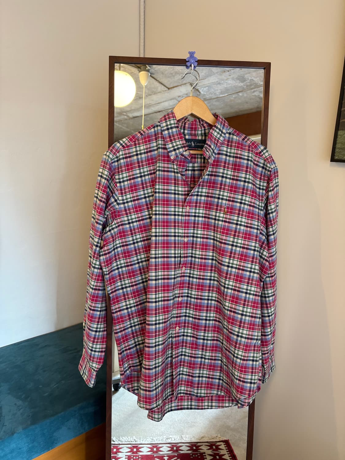 폴로 랄프로렌 체크 셔츠 상품이미지2