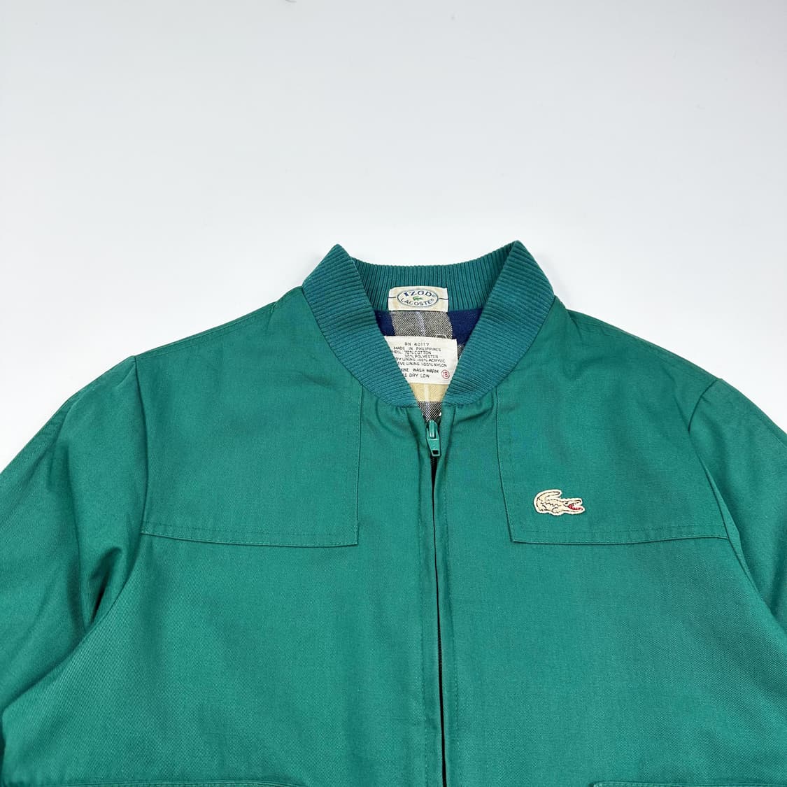 라코스테 크록 올드스쿨 봄버 블루종 자켓 (S 여성추천) 상품이미지1