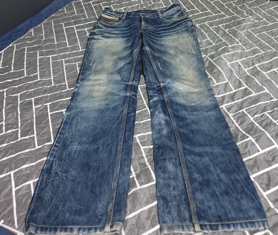 SLACKS데님 디자이너 초판 빈티지 세미와이드 팬츠 (30) 상품이미지1