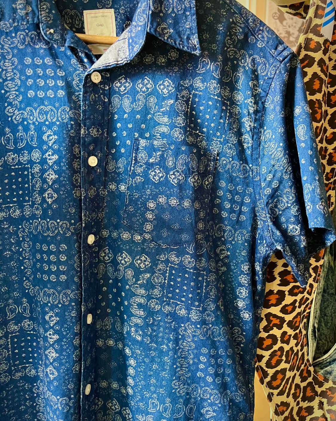 GAP Bandana Paisley 1/2 Shirt 상품이미지5