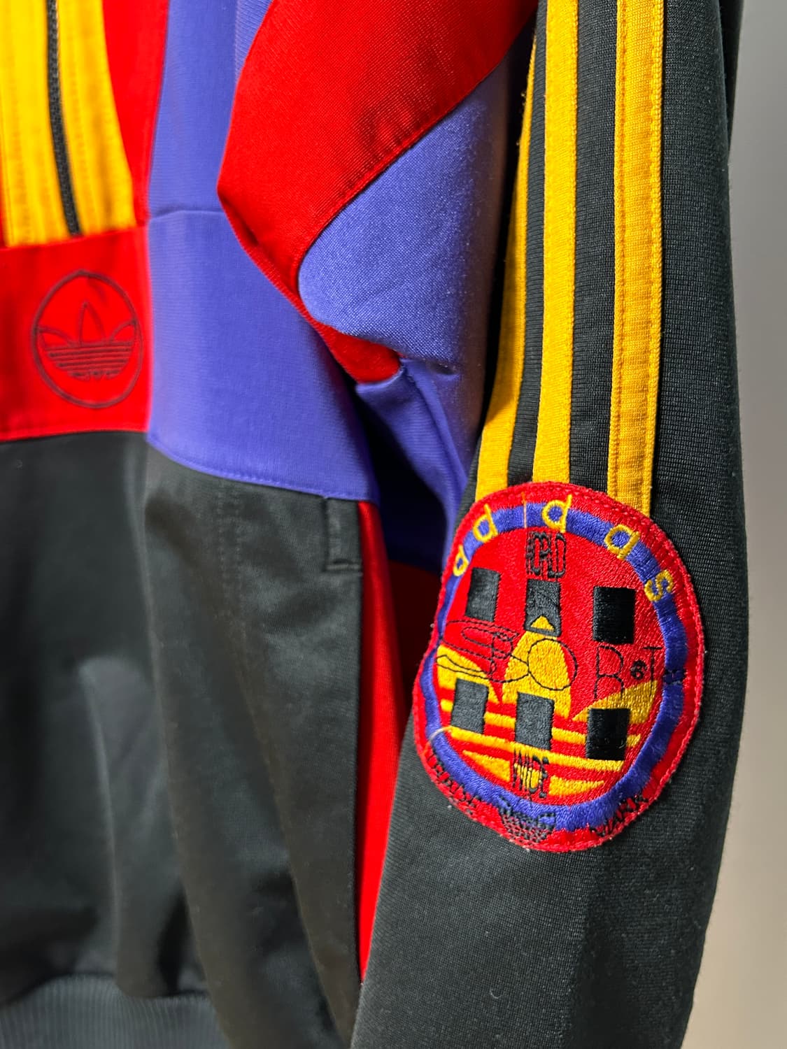 90s Adidas Original Half Zip Up Jacket 상품이미지3