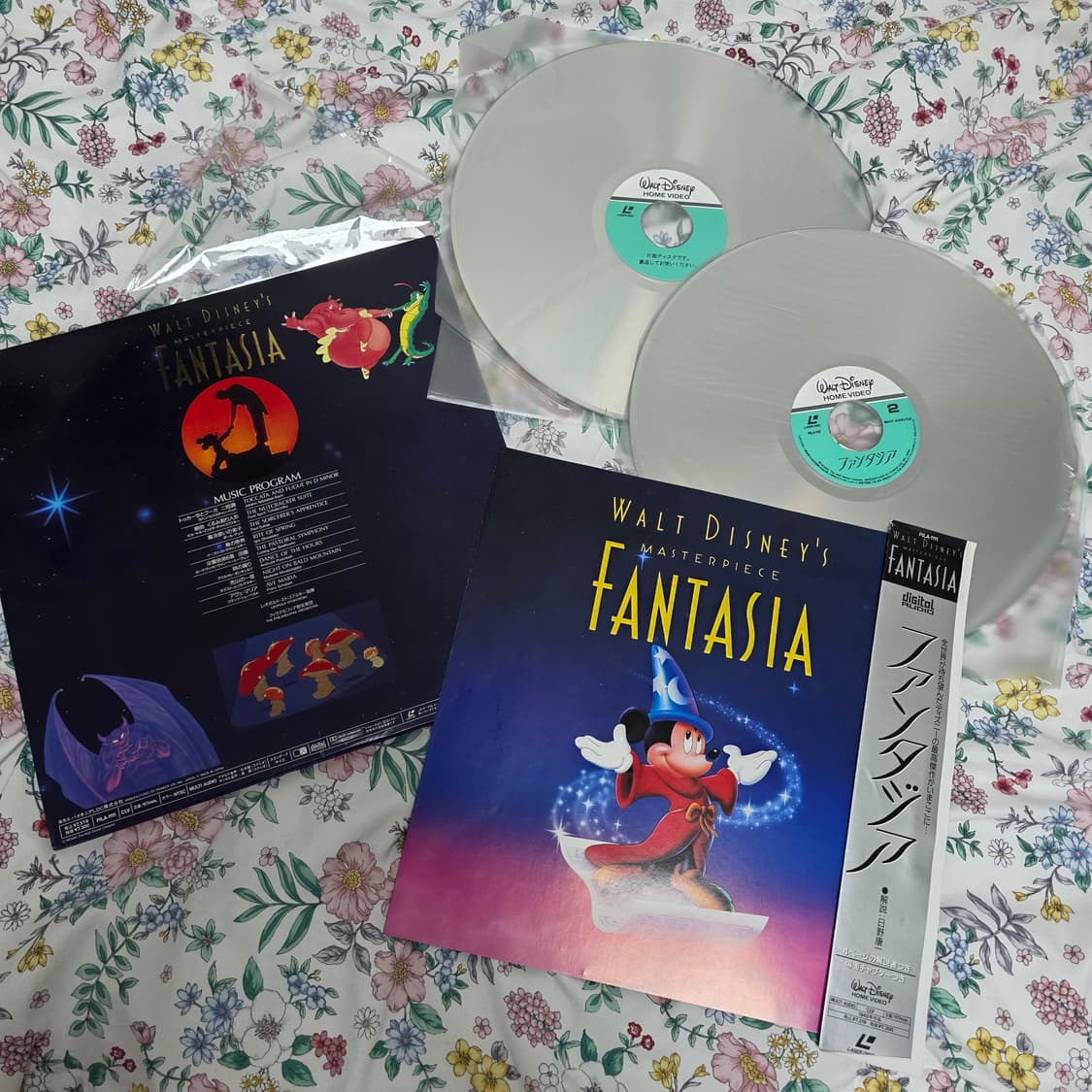 1991 Walt Disney's FANTASIA 레이저 디스크 LD세트 상품이미지2