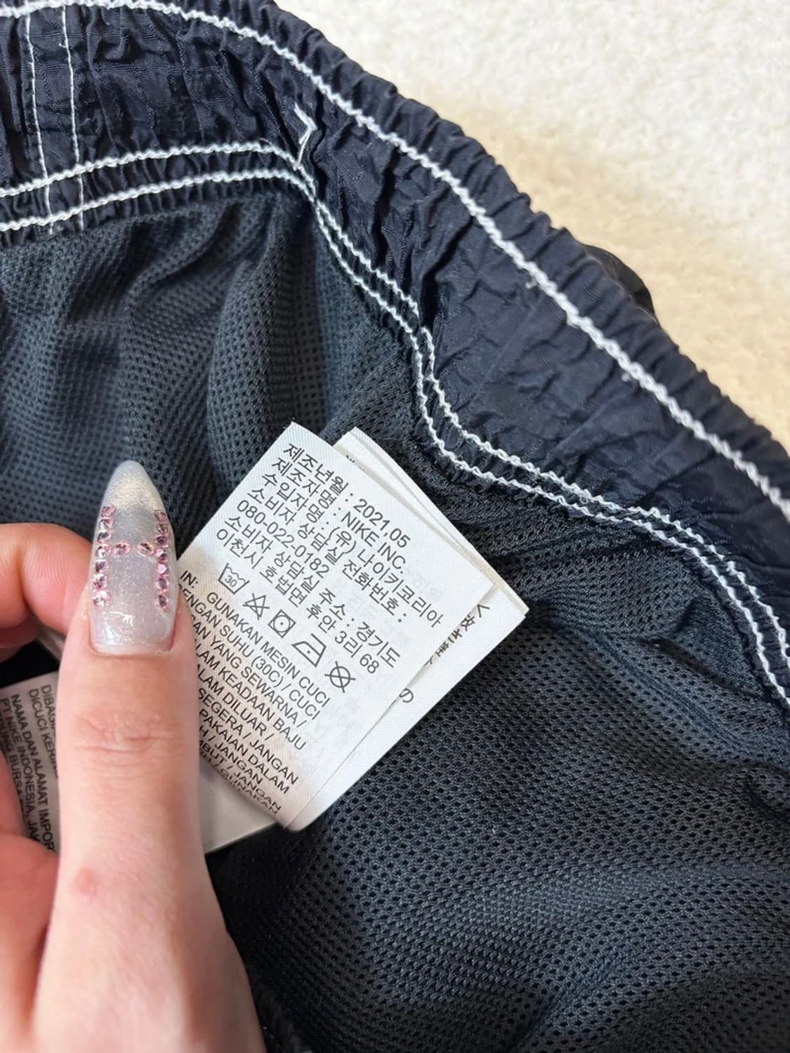 나이키 21FW 스우시 우븐 립스탑 조거 팬츠 PN6267    상품이미지8