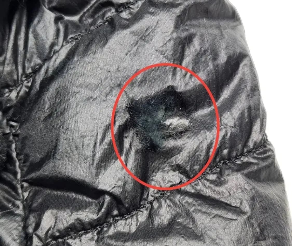 [정품] 스톤아일랜드 가먼트 다운 경량 패딩 블랙 M 상품이미지4