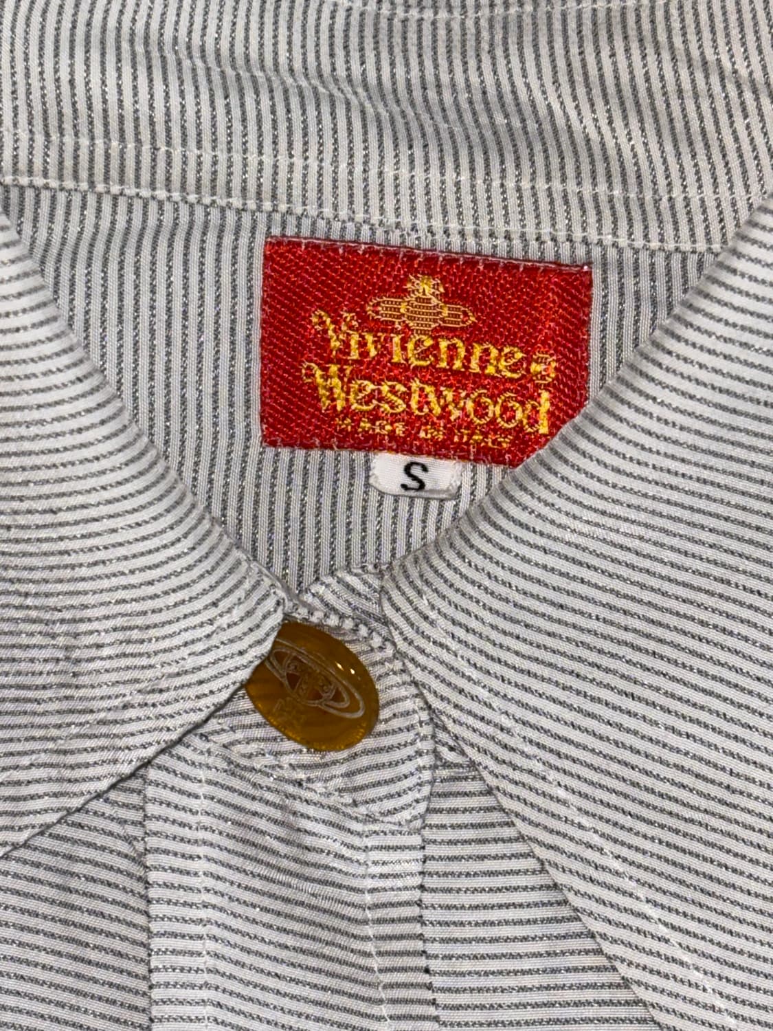 Old Vivienne Westwood ITALY shirt 상품이미지6