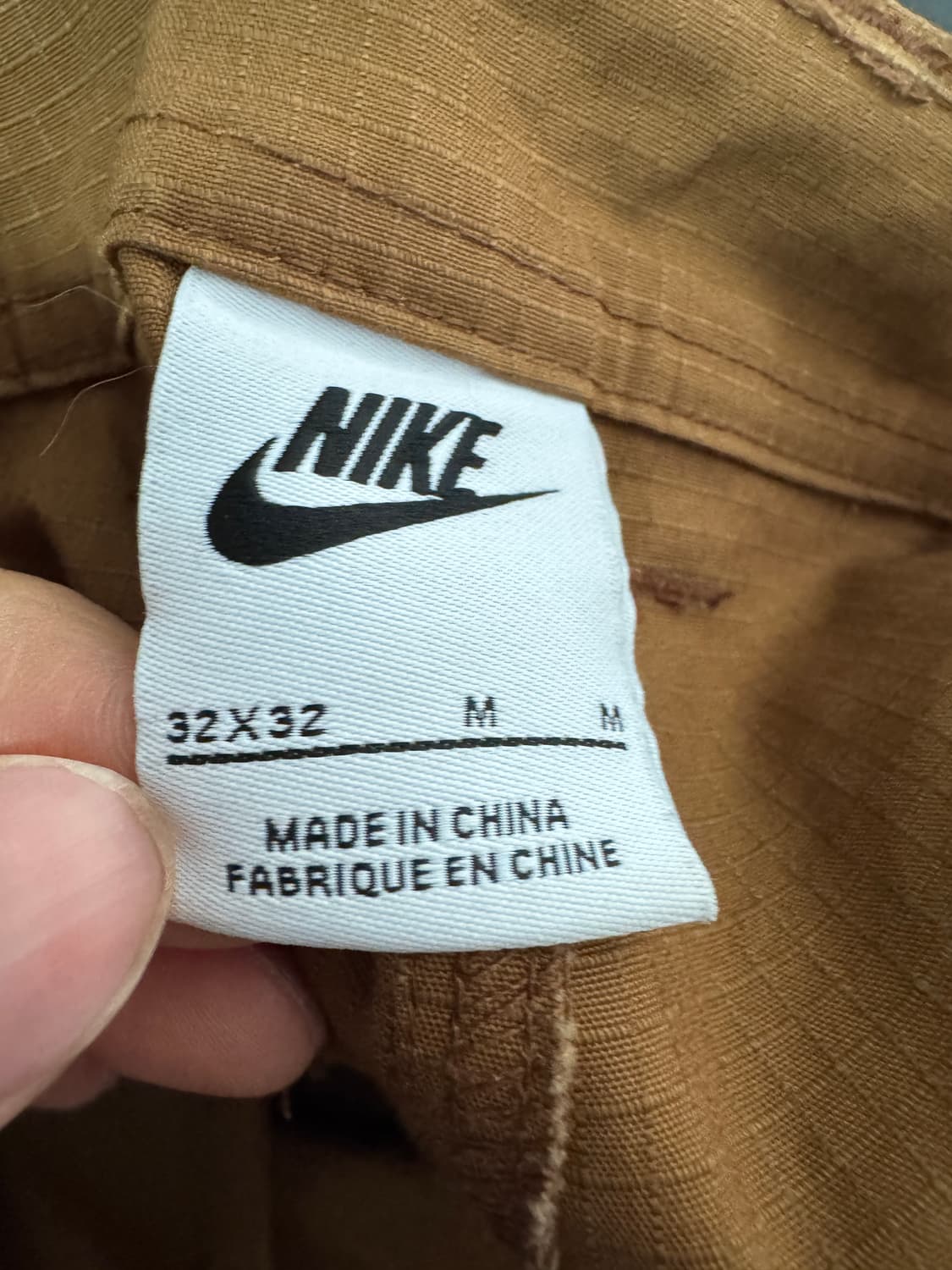 나이키 24년도 최신 코튼 카고팬츠 34.6인치 상품이미지3
