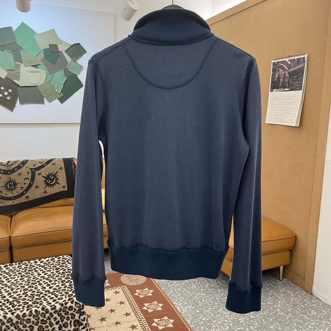 아베크롬비 올드스쿨 빈티지 데미지 집업 자켓 M C09740 상품이미지4