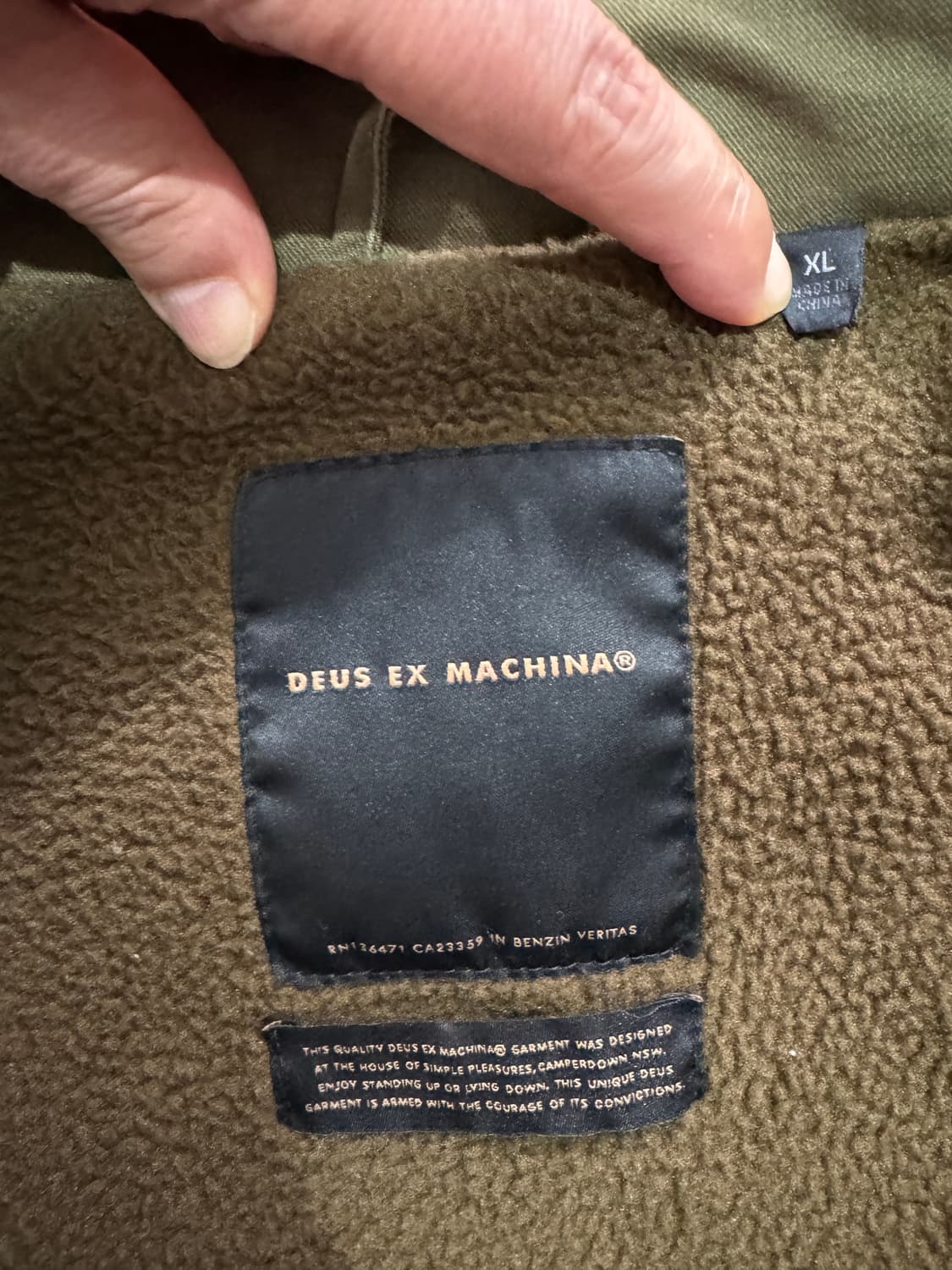 [DEUS] 데우스 라이딩 자켓 XL 상품이미지3