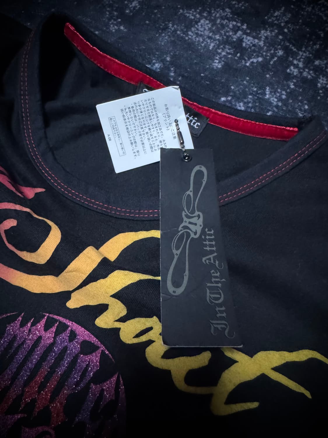 In the Attic Heart Printed T-Shirt 상품이미지4