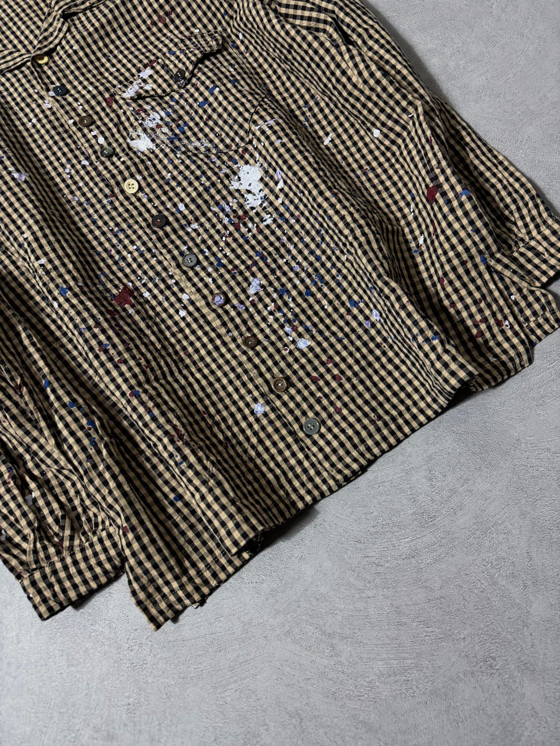 Archivio J.M. Ribot Hand-Painted Gingham 상품이미지6