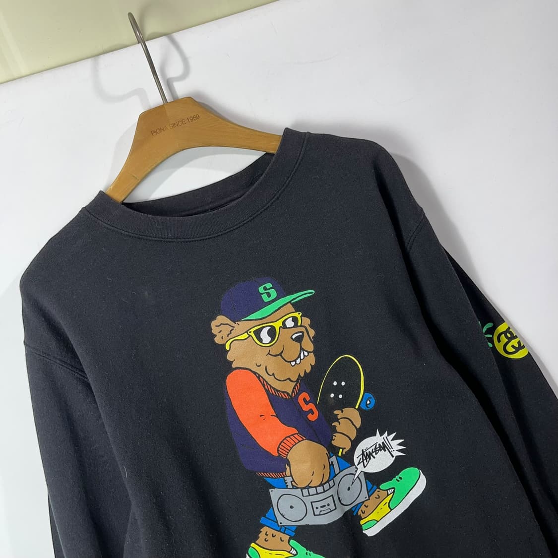 [Stussy] 스투시 붐박스 베어 스웻셔츠 상품이미지3