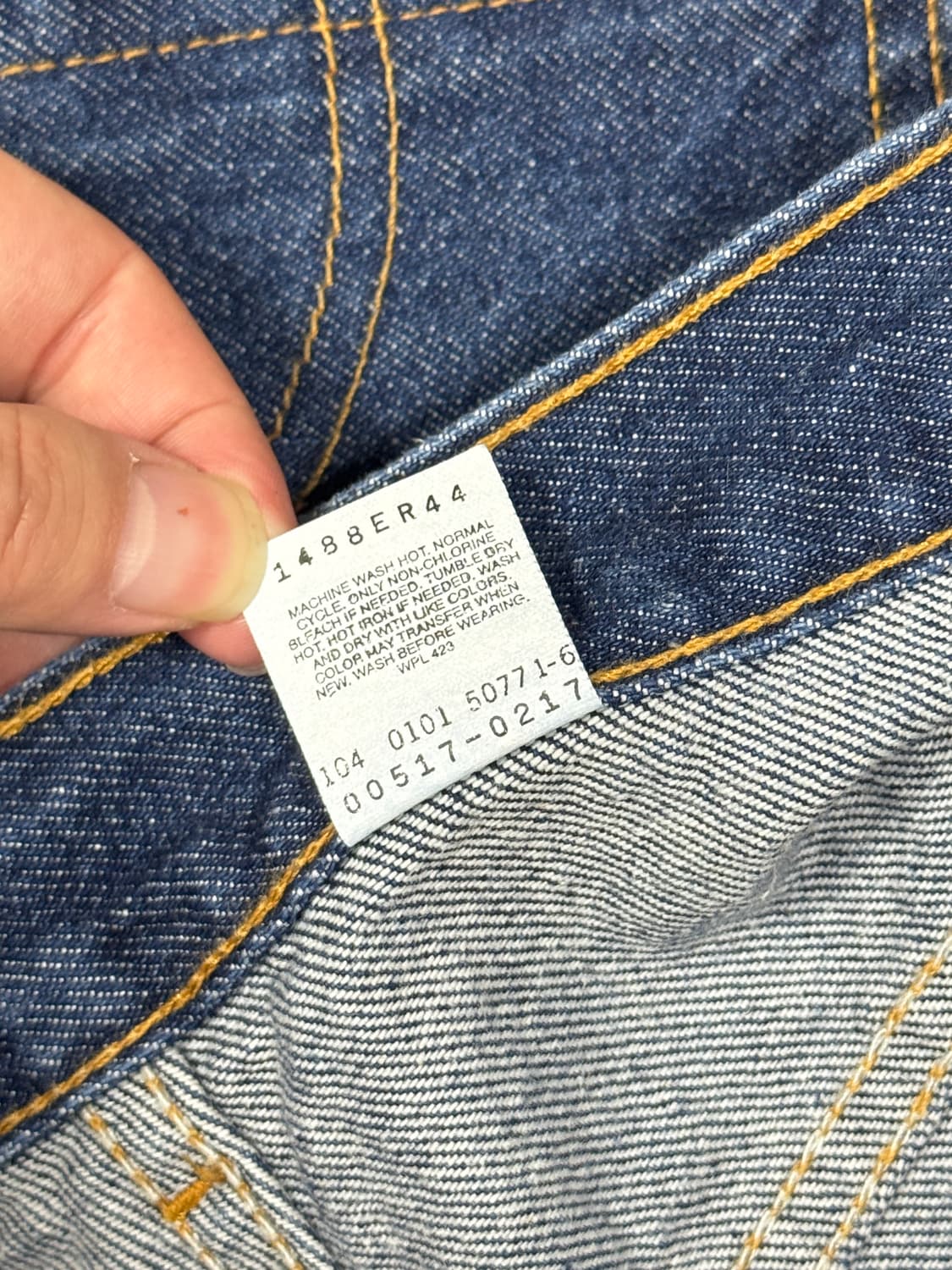 [36/30] 리바이스 517 부츠컷 생지 인디고 상품이미지5