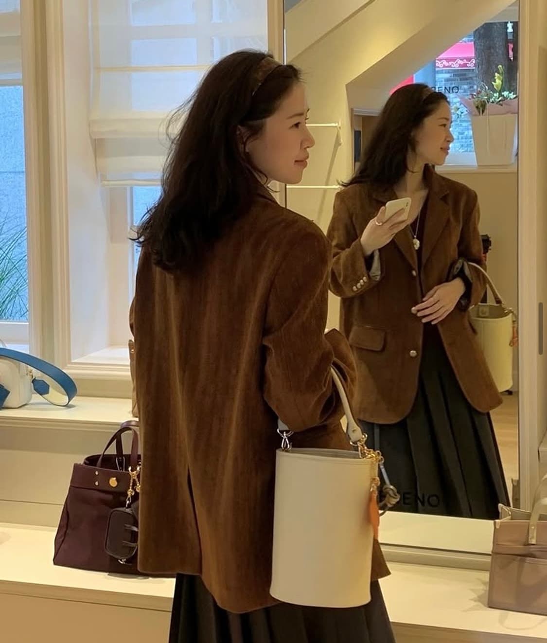 스코티 헤링본 자켓 상품이미지7