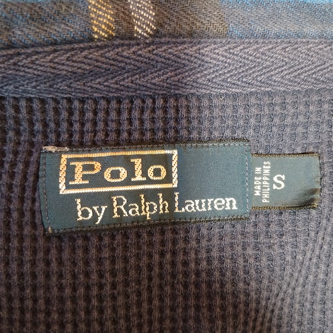 폴로 랄프로렌 체크셔츠. 와플 안감 상품이미지4