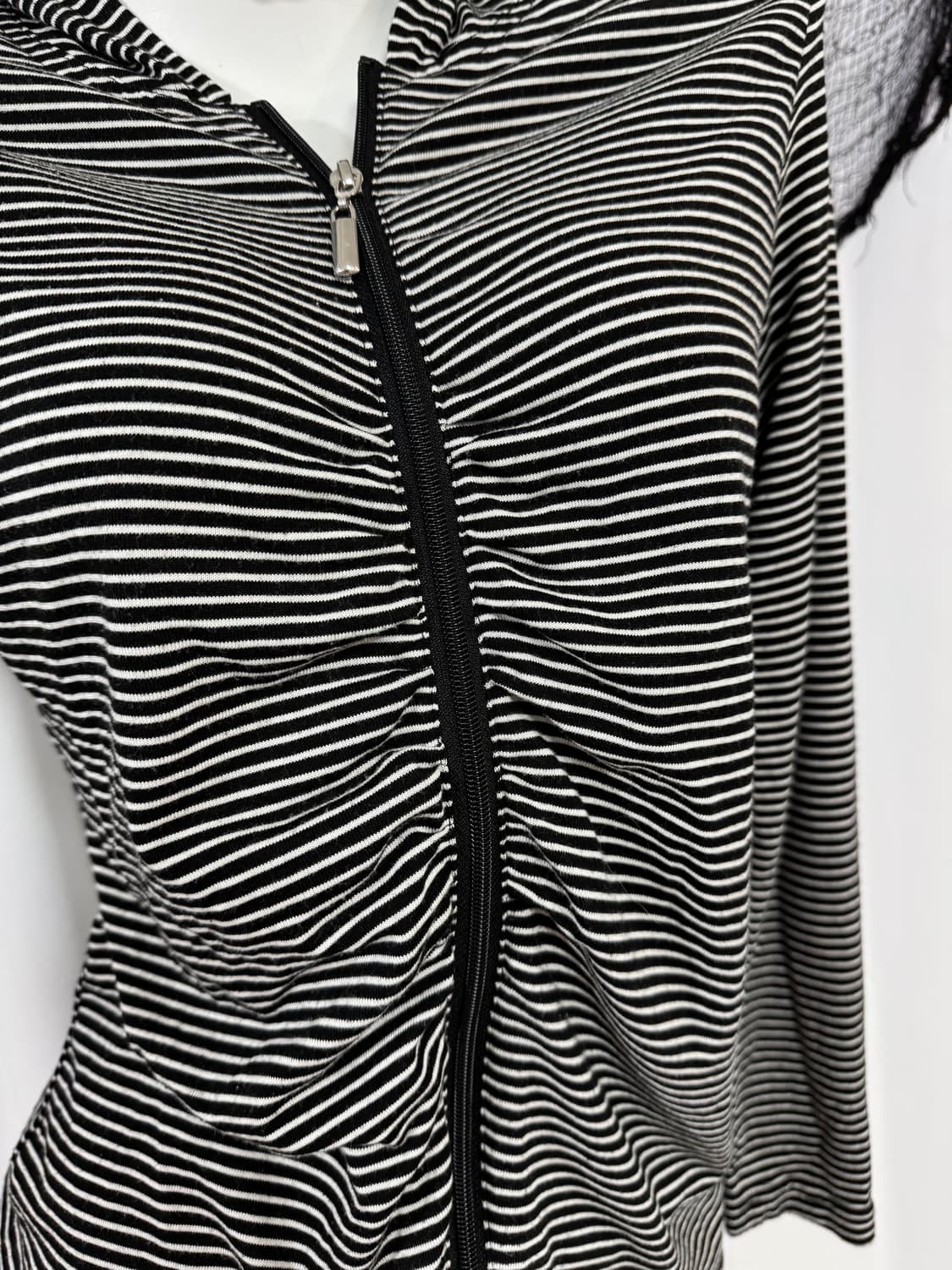 stripe hood zip up 상품이미지2