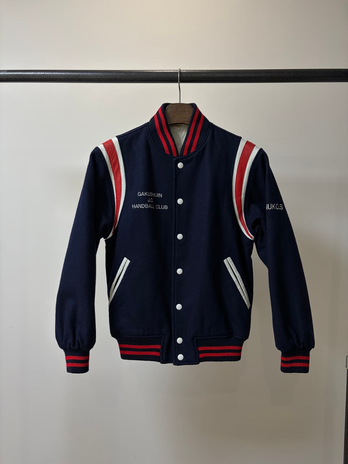 (M) 90s village stone 빌리지 스톤 바시티 자켓 상품이미지1