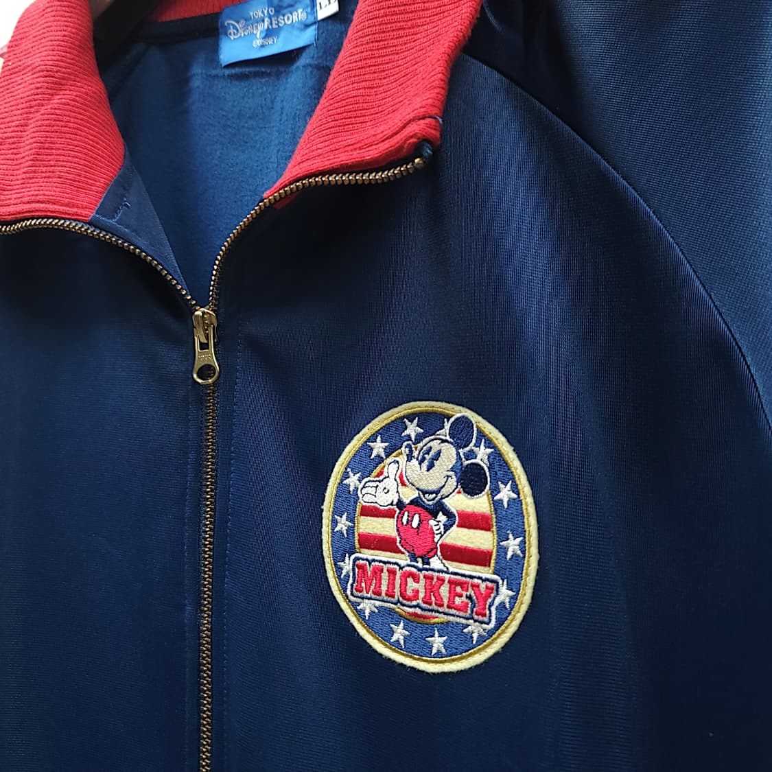 [XL] 디즈니도쿄 네이비 미키마우스 스타라인 트랙탑 져지 상품이미지5