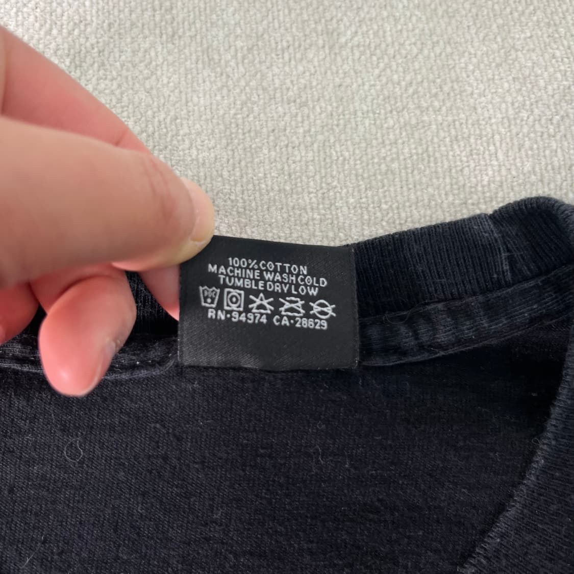 100 스투시 8볼 닷 블랙 반팔 티셔츠 상품이미지5