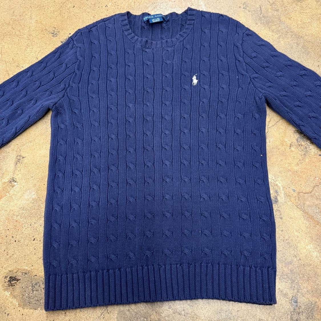 폴로 랄프로렌 네이비 니트  상품이미지3