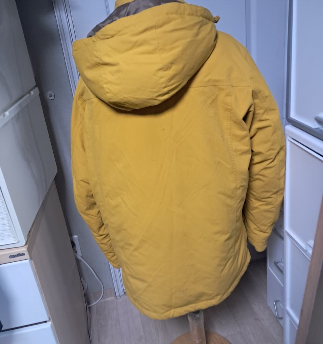 빈폴 아웃도어 덕다운 남성 헤비 패딩 105 상품이미지3