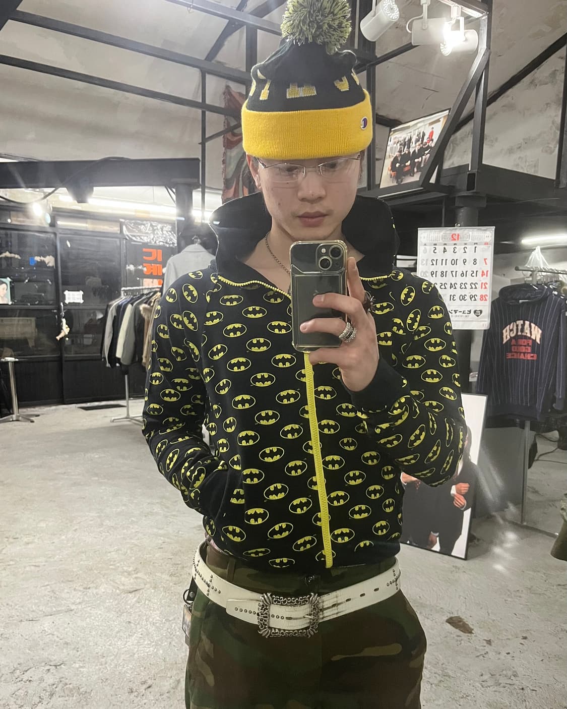 DC Batman hood zip up 상품이미지2