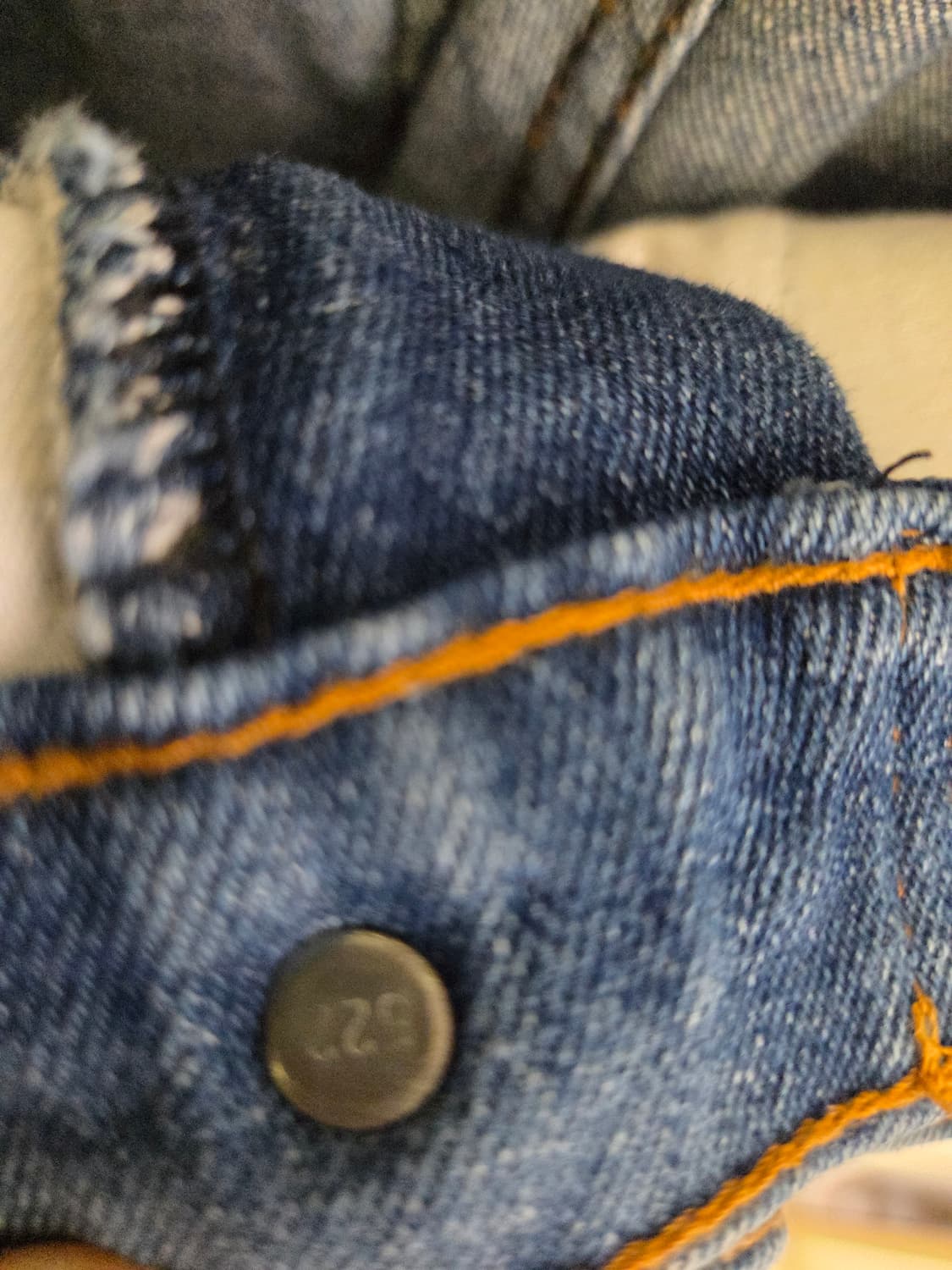 리바이스 오렌지라벨 청바지  32x 상품이미지4