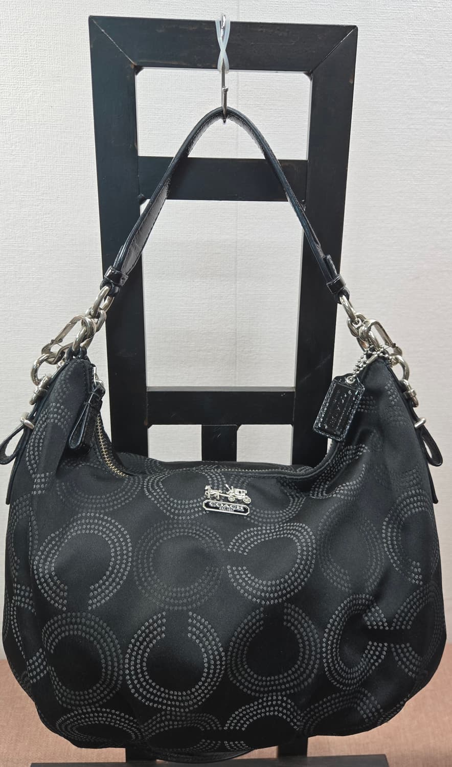 COACH 코치 옵아트 호보 숄더백 2WAY 크로스백 상품이미지1