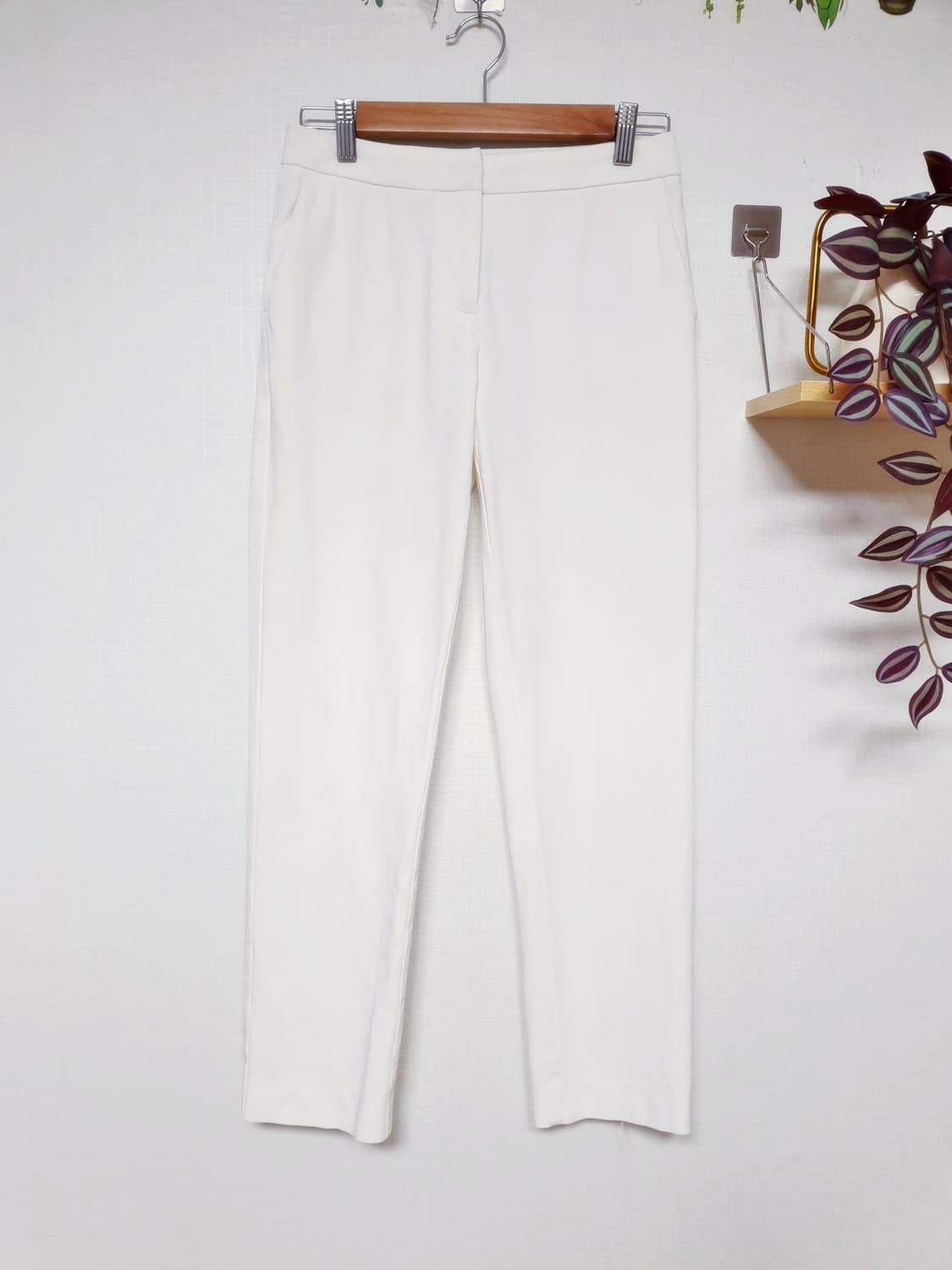 타미힐피거 스트레치코튼 팬츠 55 화이트 S 상품이미지1