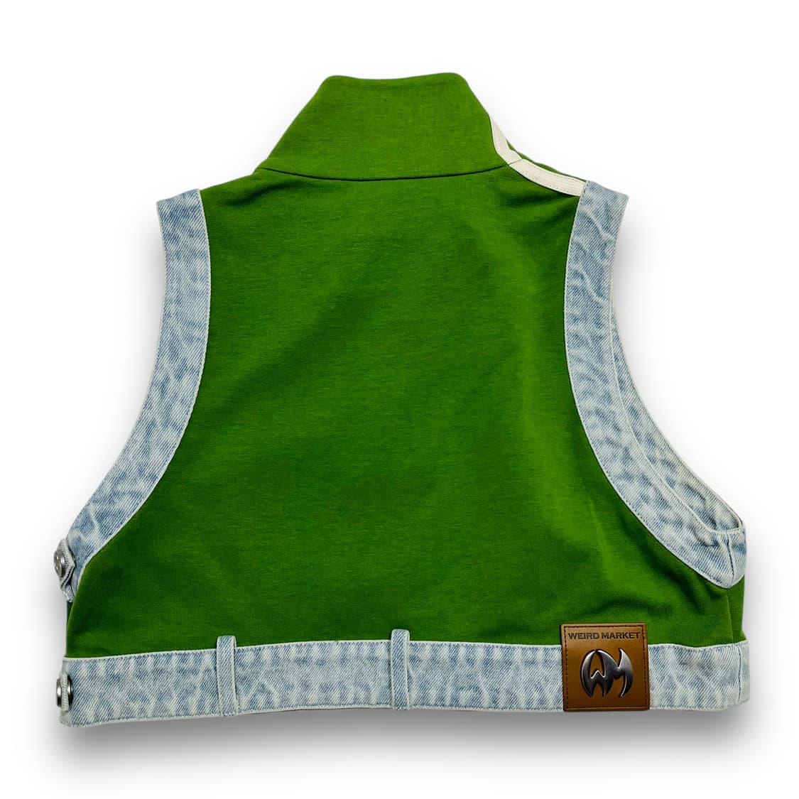 위어드 마켓 삼선 로고 y2k 와이트 힙합 빈티지 청 세트 상품이미지4