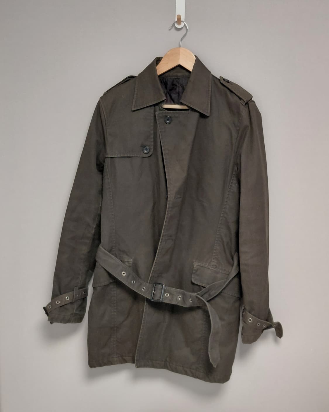 벨티드 누빔 빈티지 야상점퍼 상품이미지1