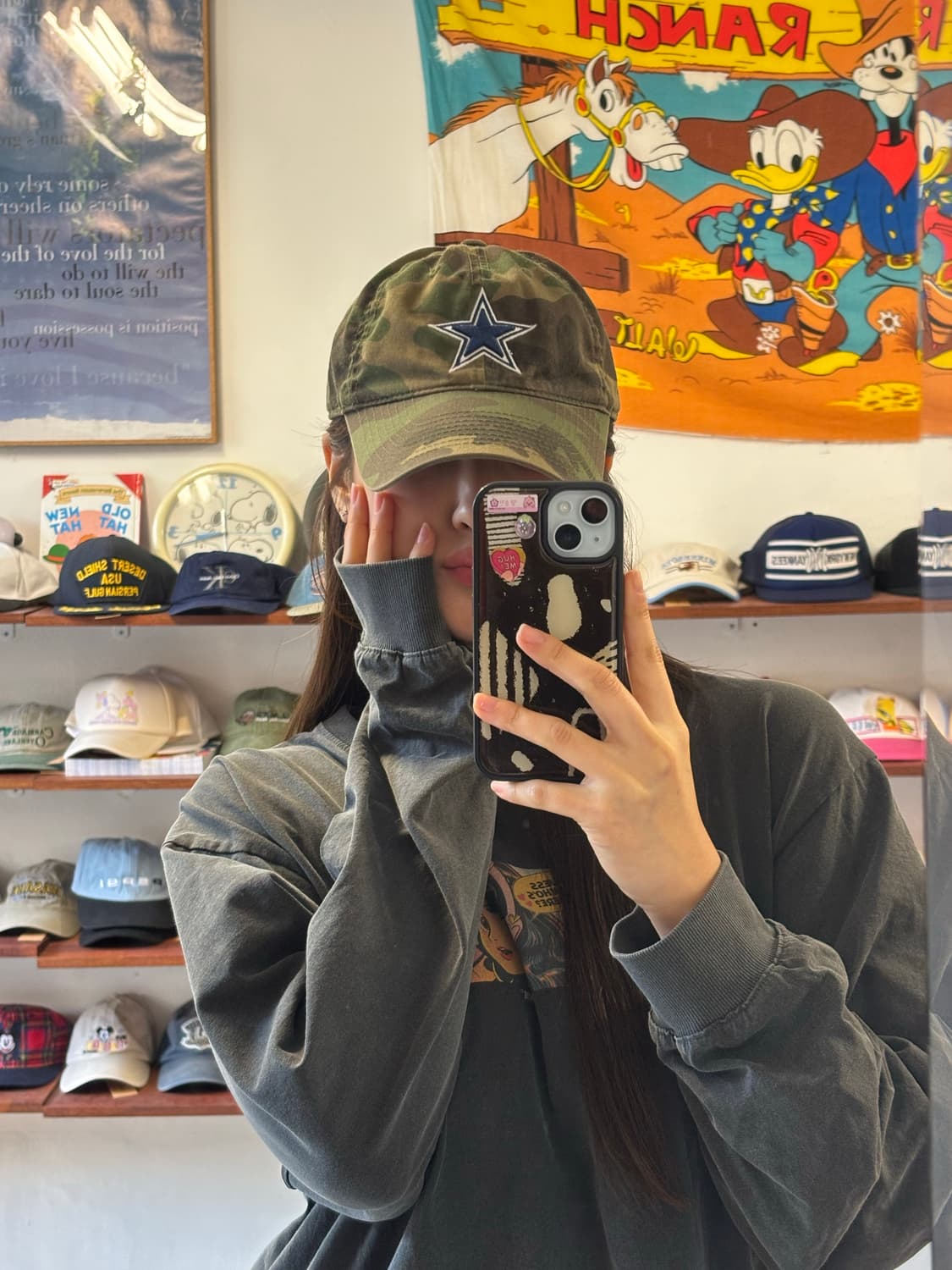 앤에프엘 카모 빈티지 볼캡 상품이미지1