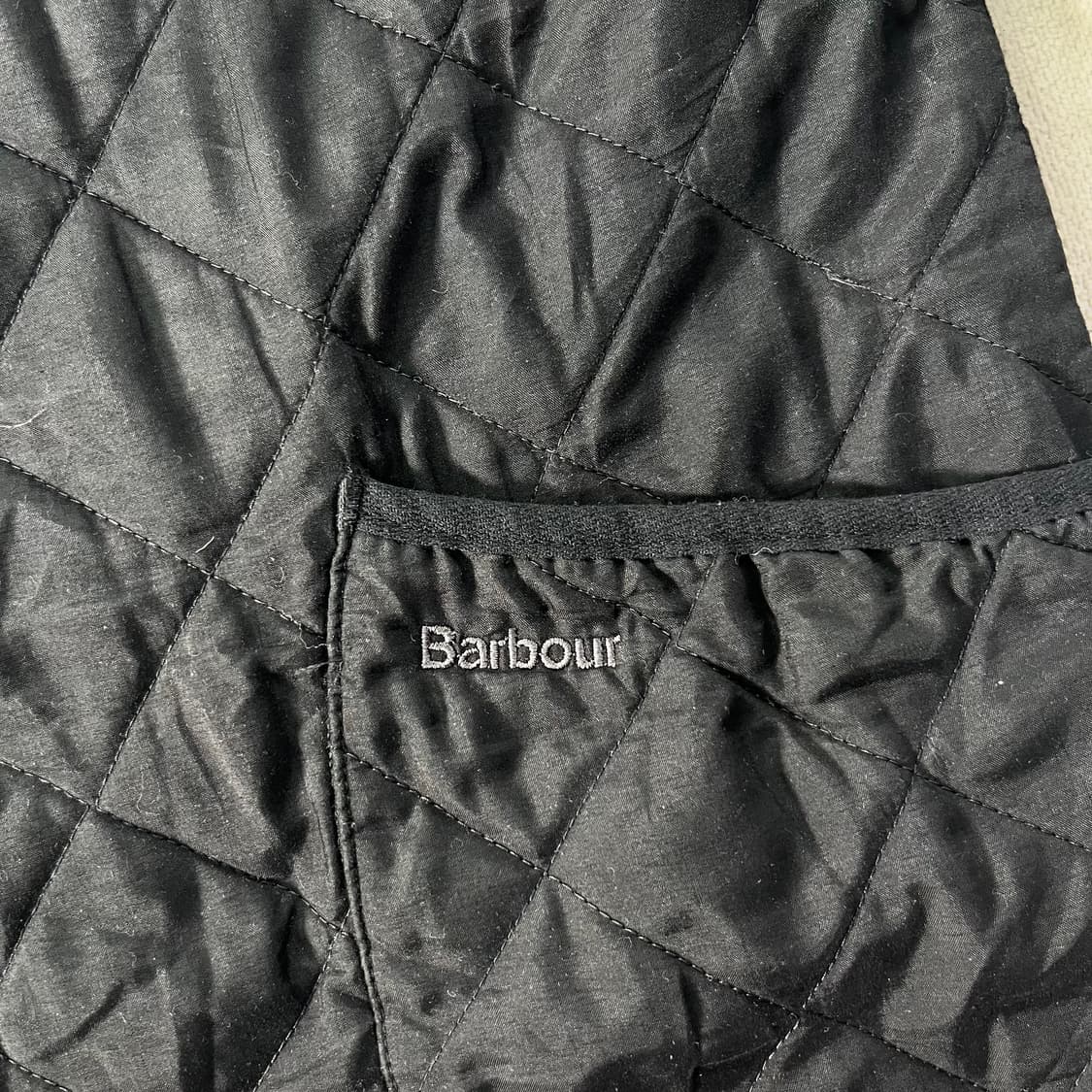 100 바버 인터네셔널 코듀로이 퀄팅 자켓 상품이미지3