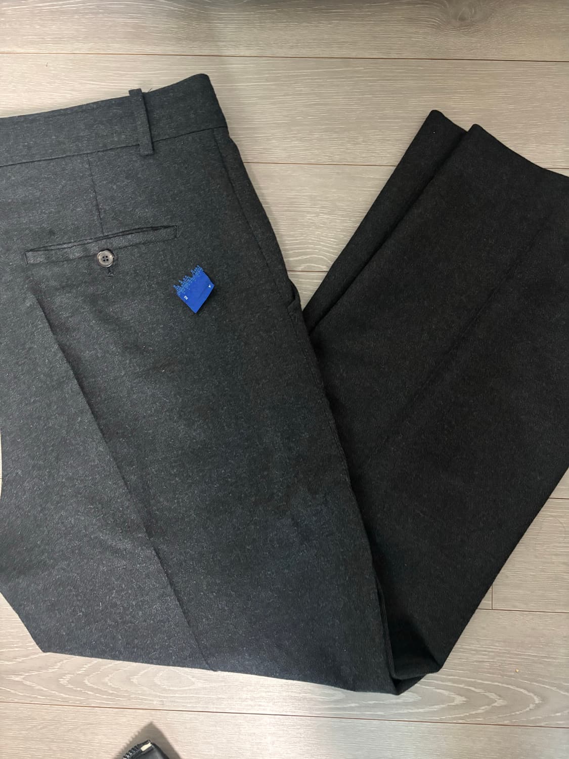 자라 x 아더에러 울 팬츠 다크 그레이 M 상품이미지3