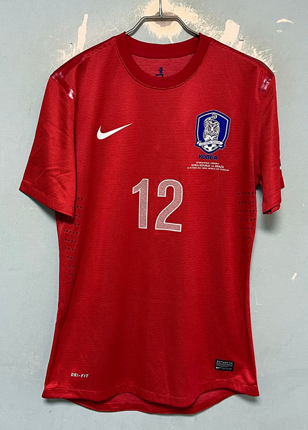 NIKE 나이키 코리아 12-14 국가대표 12번 한국영 M 95-100 상품이미지1