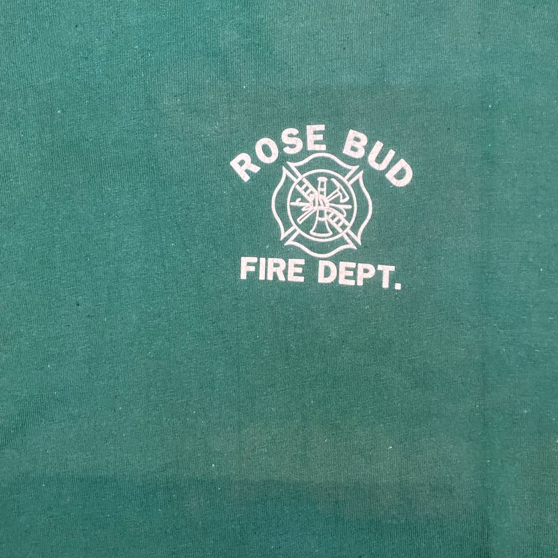 미국 빈티지 헤인즈 로즈버드 파이어맨 티셔츠 포켓 반팔티 상품이미지4