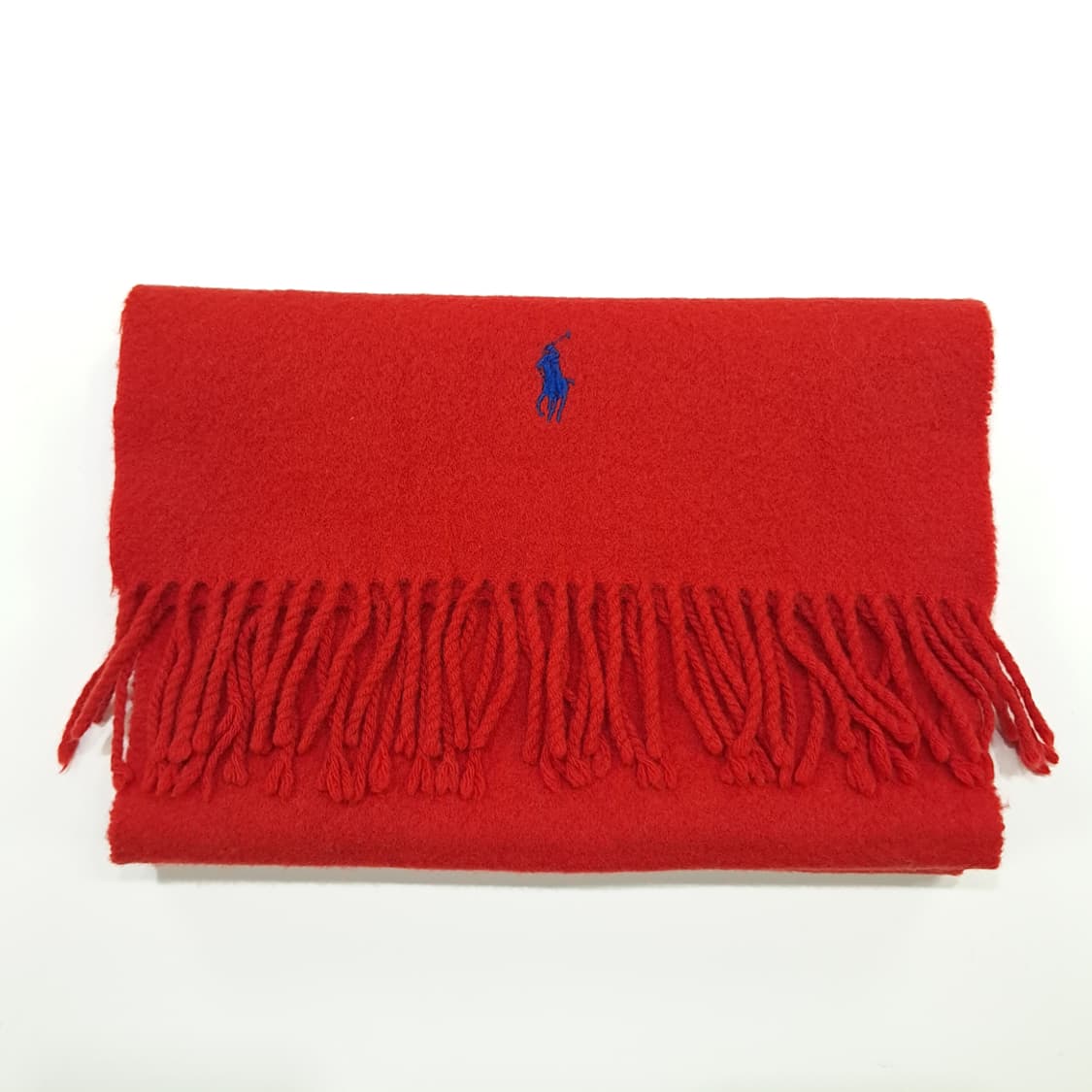 MX190 폴로 랄프로렌 레드 램스울 목도리 머플러 상품이미지7