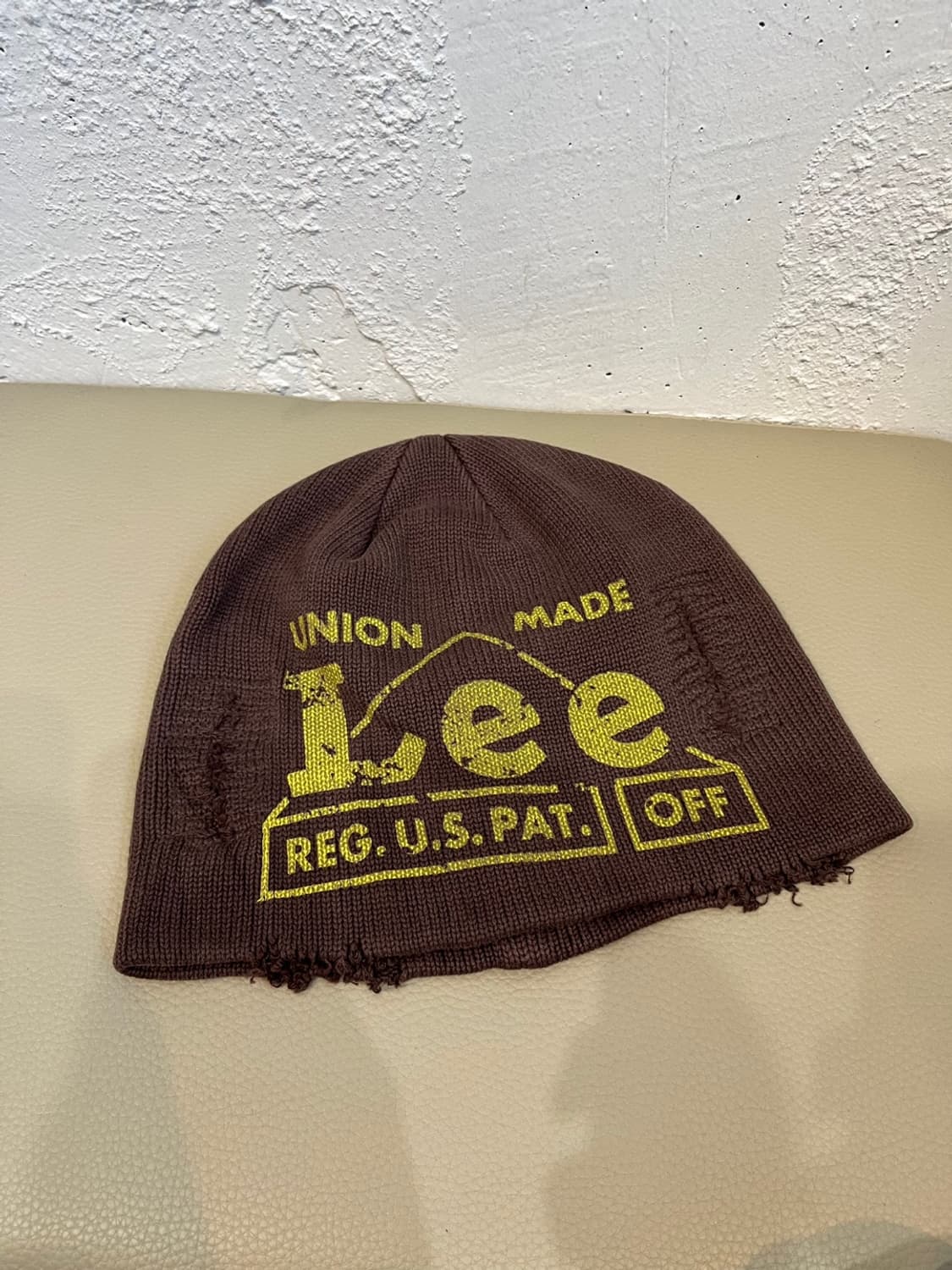 Lee 데미지 코튼 비니 상품이미지1