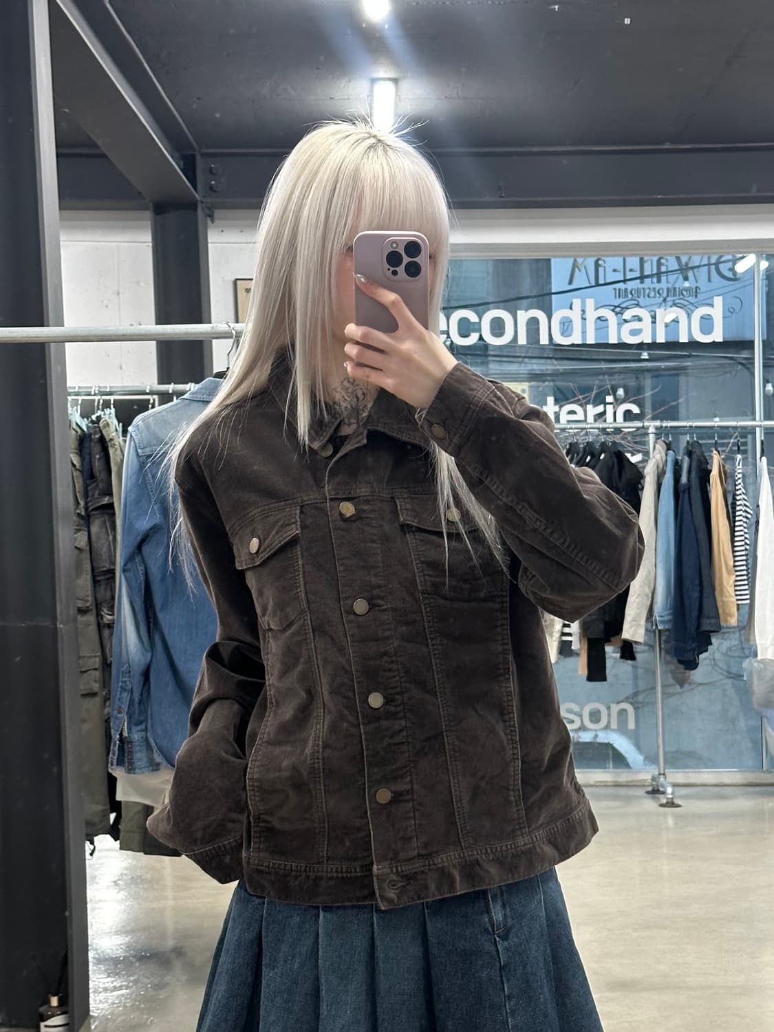 캘빈클라인 코듀로이 트러커 자켓 상품이미지2