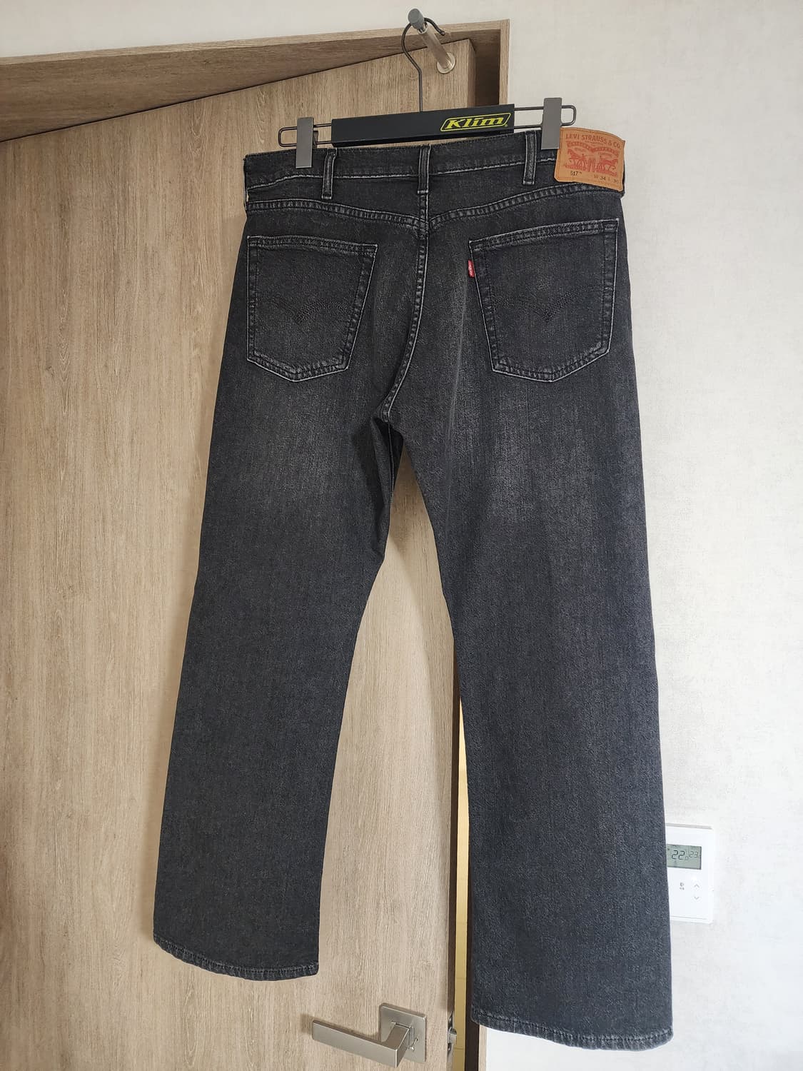 리바이스 517 0247 흑청 W34 L30 상품이미지2