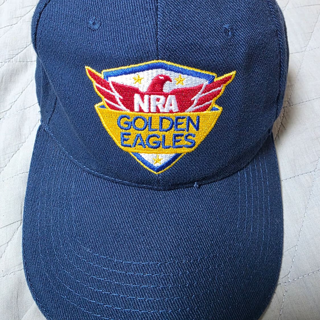 [OS] 빈티지 NRA 골든 이글 쉴드 6패널 캡 네이비 상품이미지2