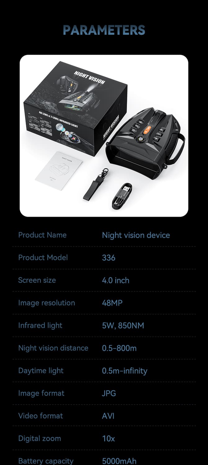 야시경 야간 투시경 쌍안경 망원경 상품이미지7