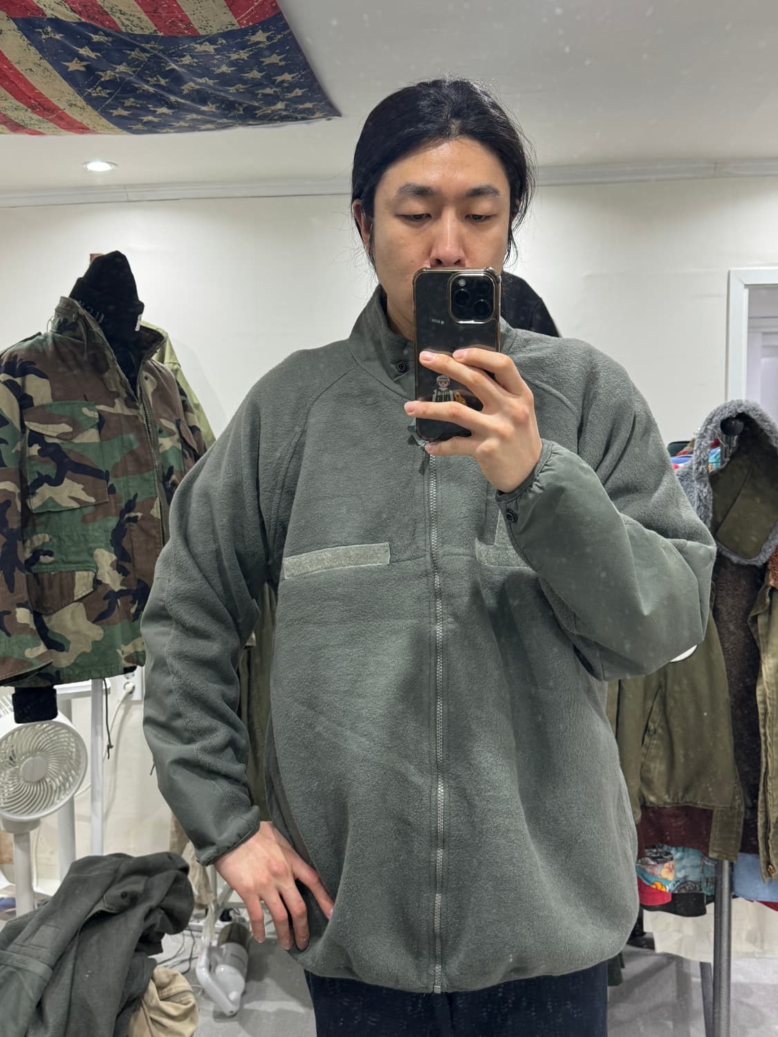 미군 전차병 폴라텍 플리스 자켓 (XL-R) 상품이미지10