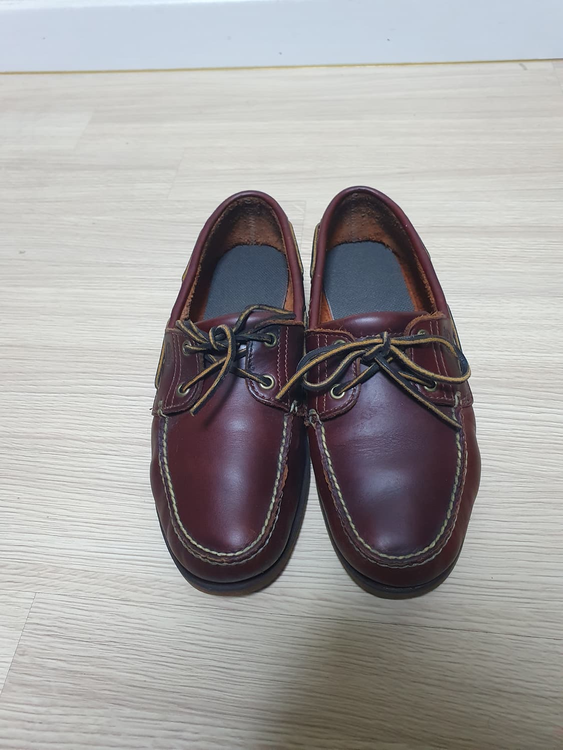 팀버랜드 보트 슈즈 브라운 275~80 상품이미지3