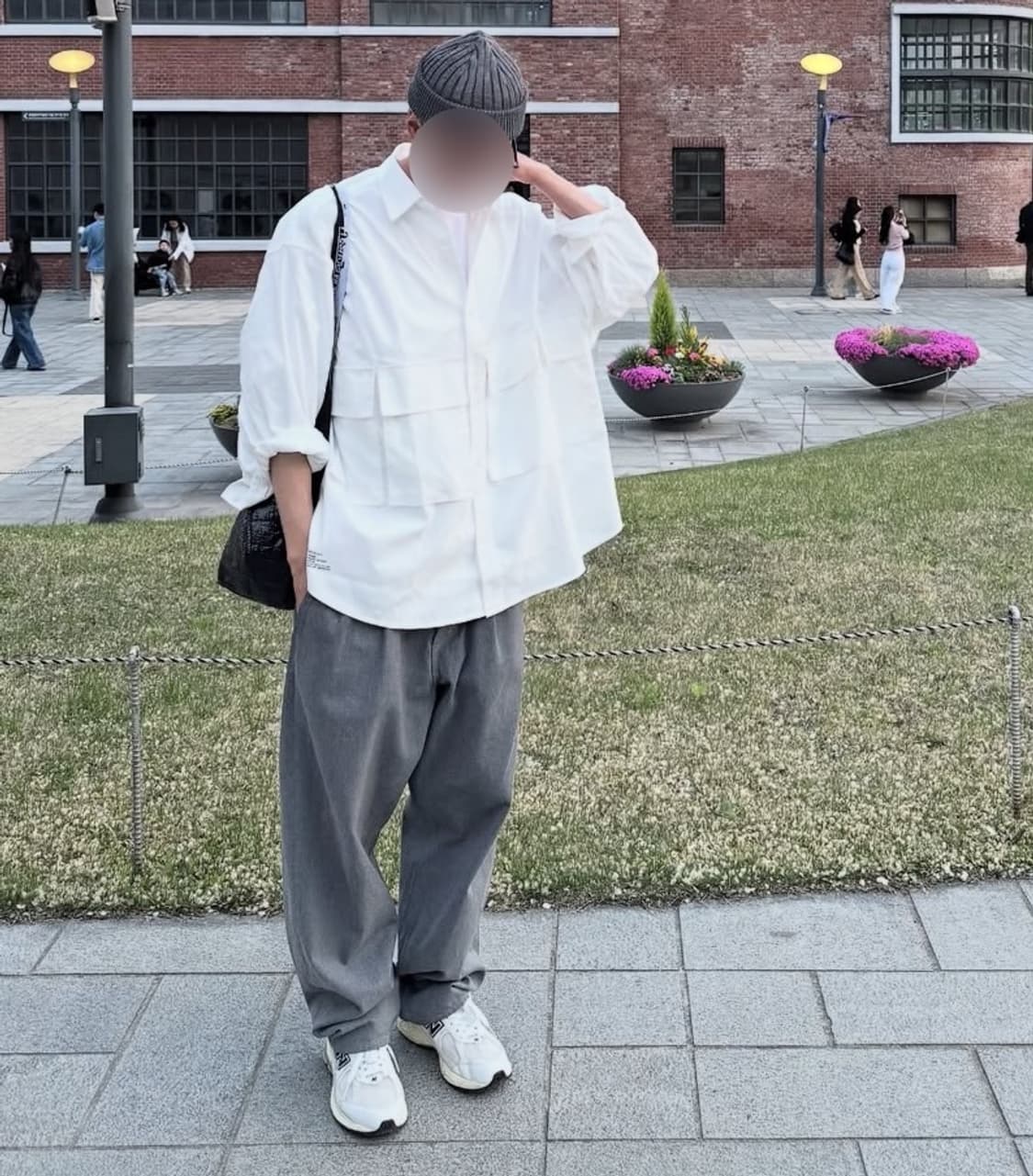 프레쉬서비스 freshservice 옥스포드 플랩 멀티포켓 셔츠 상품이미지4