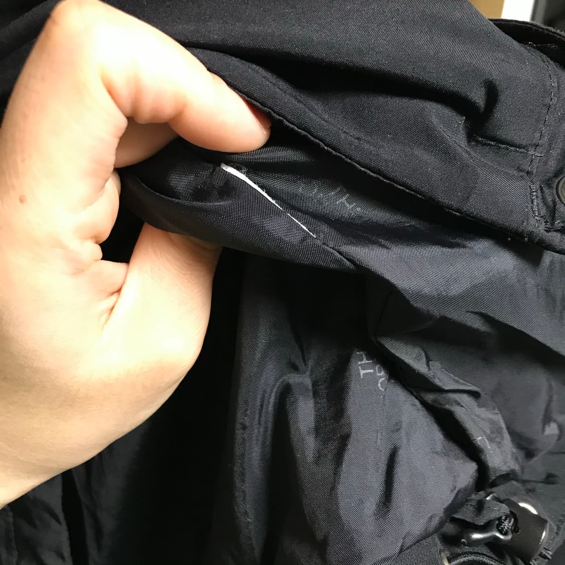 노스페이스 고어텍스 정품 검정 자켓 상품이미지5