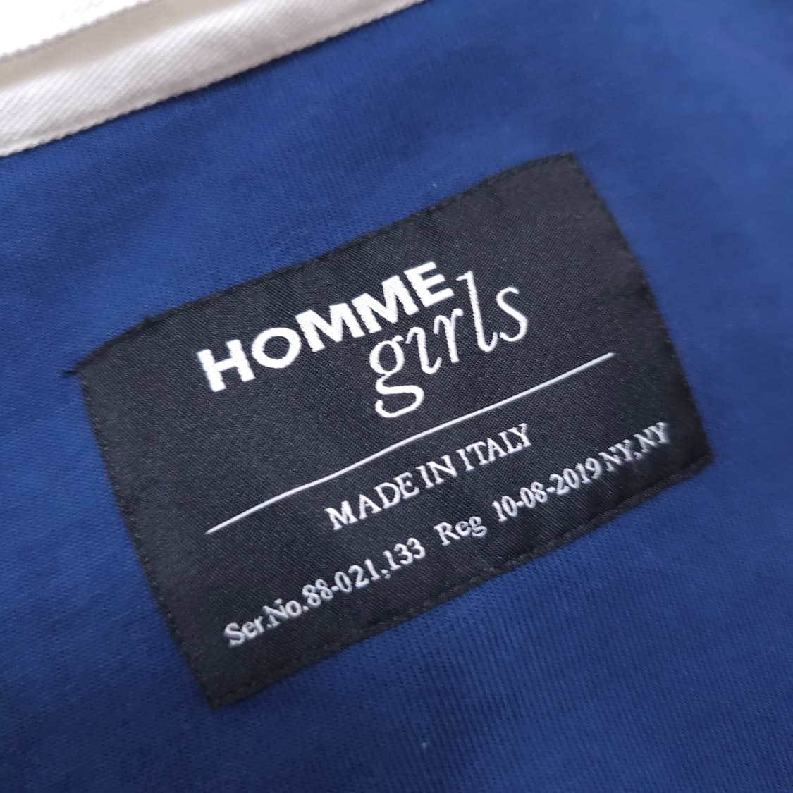 옴므걸스 크롭 코튼 럭비셔츠 상품이미지6