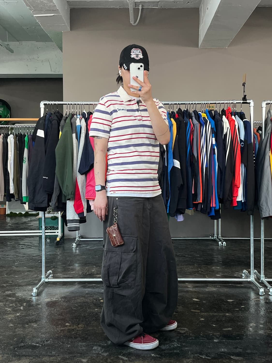 LEVI'S 스트라이프 카라 반팔 티셔츠 상품이미지3