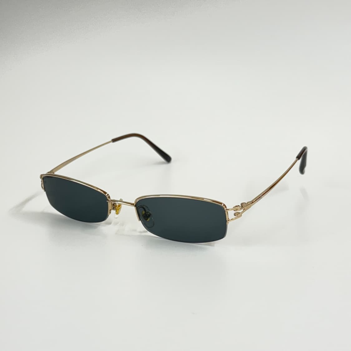 불량연애 츠짱 반무테 금테 선글라스 상품이미지2